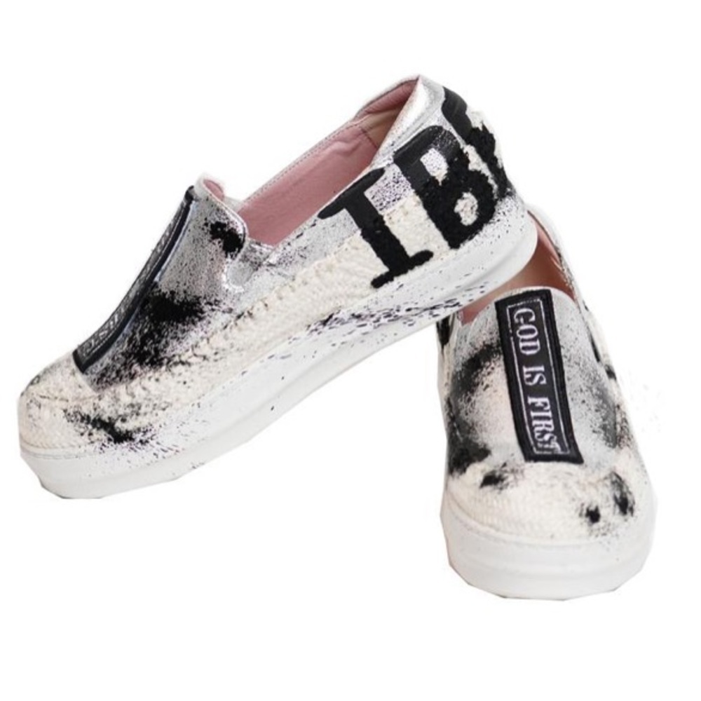 True Joy “God Is First” Fashion Sneakers